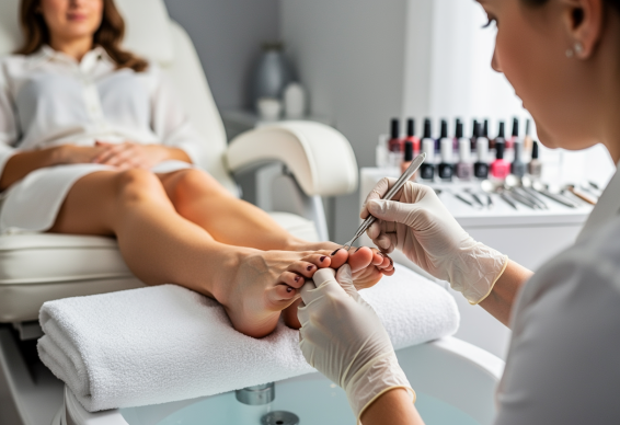 Педикюр в студии KateMagic